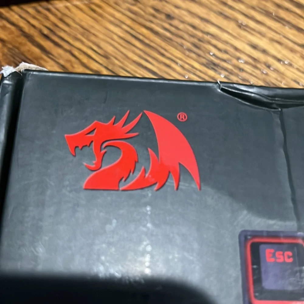 Red dragon gaming keyboard